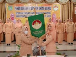 Pengukuhan Dharma Wanita Persatuan DWP Tanbu Periode 2019-2024