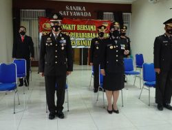 Kapolres Banjar Mengikuti Upacara Hari Lahir Pancasila Secara Virtual