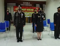 Kapolres Banjar Mengikuti Upacara Hari Lahir Pancasila Secara Virtual