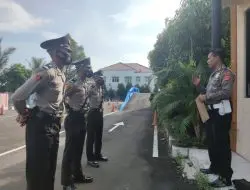 Hari Pertama, Unit Kamsel Sat Lantas Polres Majalengka Sosialisasi Fungsi Teknis Lantas Pada Siswa Latja SPN Polda Jabar 2022