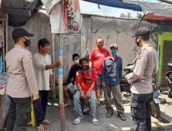 Bhabinkamtibmas Polsek Maja Berikan Himbauan Cegah Rawan Premanisme Dalam Rangka Operasi Bina Kusuma Lodaya 2022