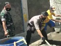 Warga Banjar, Bahu Membahu Membangun Jalan 