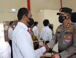 Kapolres Majalengka Berikan Penghargaan Kepada 12 Personil Sat Reskrim Atas Torehan Prestasi Dalam Ops Libas Lodaya 2022