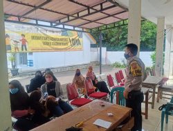 Polsek Palasah Sambangi Warga Binaannya Himbau Pentingnya Taati Prokes Saat Masa Pandemi Covid-19