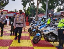 Tingkatkan Disiplin Berlalulintas Polres Purwakarta Gelar Operasi Patuh Lodaya 2022