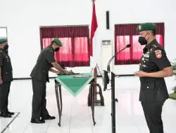 Kolonel Yudha Pimpin Sertijab Tiga Dandim Jajaran Korem 071/ Wijayakusuma