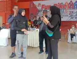 Fun Bike Dalam Rangka Menyambut HUT Bhayangkara Ke 76 Di Adakan Di Kota Pagar Alam