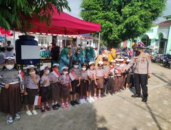 Blusukan ke Sekolah, Kapolsek Panyingkiran Berikan Sosialisasi dan Penyuluhan Kepada Murid Sekolah Dasar dan TK