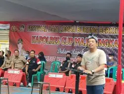 Semarak HUT Bhayangkara Ke-76, Polres Majalengka Gelar Lomba Burung Berkicau