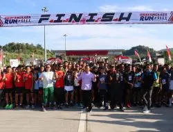 Jelang HUT Bhayangkara Ke 76, Polres Sumedang Gelar Lomba Marathon Bhayangkara Run 5K