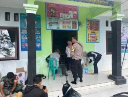 Kapolsek Pataruman Monitoring Pembangunan di Desa-desa