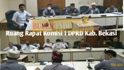 Rapat kerja komisi 1 DPRD Kab. Bekasi