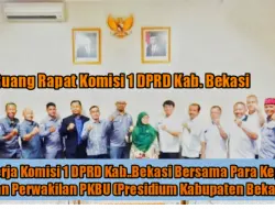 Komisi 1 DPRD Kab. Bekasi Menggelar RAKER Dengan Kepala Dinas Perihal Audiensi PKBU 