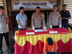 Polres Pagar Alam Ungkap Kasus Pembobolan Mesin ATM di Wilayah Pagar Alam