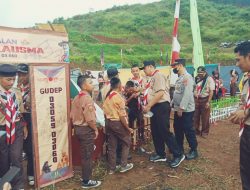 Kapolsek Malausma Hadiri Upcara Pembukaan Jambore Kwartir Ranting Malausma