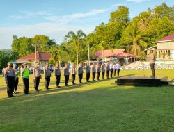 Personil Polres Bangka Melaksanakan Apel Jam Pimpinan