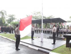 HUT Ke-77 RI, Rutan Kelas IIB Boyolali Gelar Upacara Bendera