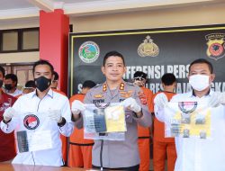 Kurang Satu Bulan Satres Narkoba Polres Majalengka Ungkap 8 Kasus Narkotika dan 9 Orang Tersangka