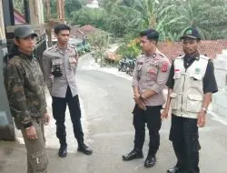 Personil Polsek Cikijing Laksanakan Giat Patroli Cerdik Wujudkan Kamtibmas Kondusif
