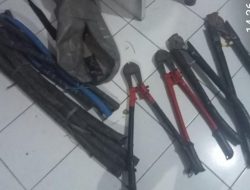 Empat Pelaku Pencurian Kabel Dibekuk Kepolisian Sektor Campaka Purwakarta