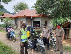 Patroli Protokol Kesehatan Di Wilayah Polres Purwakarta Terus Berlanjut Dengan Humanis