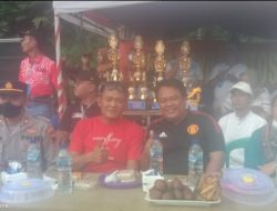 Pertandingan Sepak Bola Porcam Banjar Mangu Banjarnegara Dimenangkan Oleh Tim Desa Kesenet