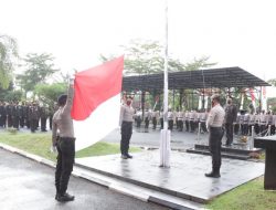 Polres Banjar Gelar Upacara Hari Ulang Tahun Kemerdekaan Republik Indonesia Ke-77
