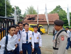 Polsek Pasawahan Polres Purwakarta Edukasi Para Pelajar Tingkat SLTP Di Wilayahnya