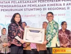 Tanah Bumbu Raih Penghargaan Terbaik Ketiga Penurunan Stanting se-Kalsel