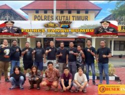 Polres Tanbu-Polres Kutai Ringkus jaringan Korban Penipuan Modus Vocher Toko multi Jaya