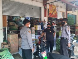 Polsek Malausma Terus Lakukan Patroli Sembari Berikan Himbauan Kamtibmas