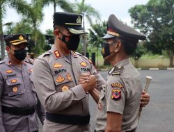 Berdedikasi Tinggi, Ipda Asep B.J. Mendapat Kenaikan Pangkat Pengabdian
