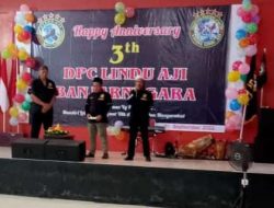 Lindu Aji Rayakan Hari Jadi Yang Ke 3 Di Gedung DPC PDI Perjuangan 