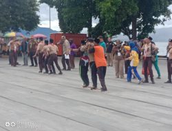 UPACARA TEMU PEMBINA PENEGAK KWARTIR DAERAH SE SUMATERA SELATAN DI BANDING AGUNG