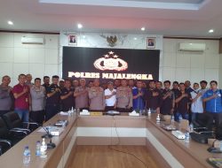 Pasca Naiknya Harga BBM, Polres Majalengka Silaturahmi Dengan Pemilik SPBU