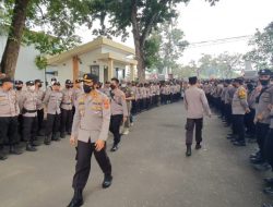 Demi Kelancaran Aksi Demo Tolak Kenaikan BBM, Polres Majalengka Kerahkan 340 Personel Gabungan Pengamanan