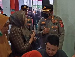Kapolres Majalengka Monitoring Pembayaran BLT BBM Tahap 1-2 dan BPNT Bulan September 2022