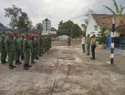 Bhabinkamtibmas Desa Balokang Berikan Pembinaan Kepada Linmas