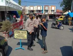 Polsek Cigasong Ingatkan Prokes Pada Warga Saat Ops Yustisi