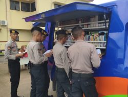 Polres Empat Lawang Sediakan Perpustakaan Keliling