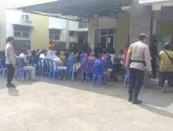 Polsek Cigasong Terus Gencarkan Pelaksanaan Vaksinasi Di Kantor Kelurahan Cigasong dan Puskesmas