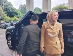 Bupati Purwakarta Anne Ratna Mustika Mendatangi Kantor Pengadilan Agama 