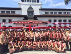 Konsisten dalam Bidang Pramuka Bupati Majalengka dapat Penghargaan Lencana Melati