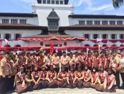 Konsisten dalam Bidang Pramuka Bupati Majalengka dapat Penghargaan Lencana Melati