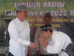 Tablig Akbar dan Undian Umroh Tahun 2022 Pagaralam Berlangsung Lancar 