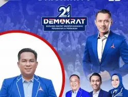 KETUA DPC PARTAI DEMOKRAT PRABUMULIH,DENI VICTORIA SH MSi KUNJUNGI RAPIMNAS DI JAKARTA.