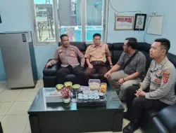 Silaturahmi Perkenalan Kapolsek Rajagaluh Yang Baru Kunjungi UPT Puskesmas Rajagaluh