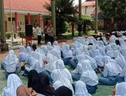 Kasat Binmas Polres Majalengka Sambangi Sekolah Ajak Para Siswa Tidak Terjerumus Ke Hal Negatif