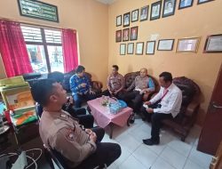 Pererat Silaturrahmi, Kapolsek Rajagaluh Sambangi SMPN 1 Rajagaluh