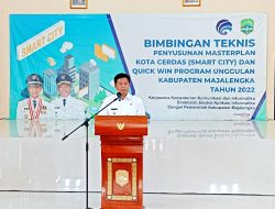 Wujud Dukungan Pemda Majalengka untuk Smart City, Wakil Bupati tandatangani Komitmen Bersama